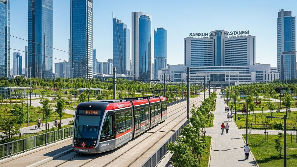 Samsun'da dev proje için geri sayım başladı! Şehir hastanesi tramvay hattı projesine 6,5 milyar TL'lik yatırım