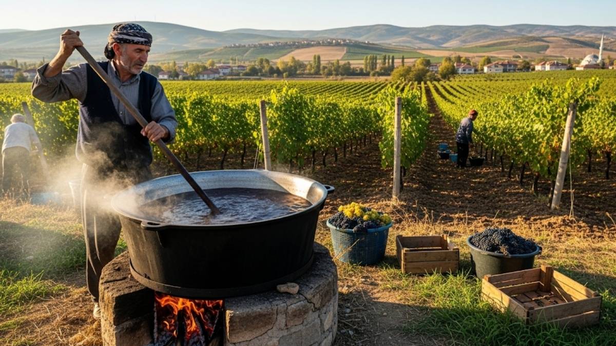 Hasat sonrası yapılıyor, şifa kaynağı olarak biliniyor! Çiftçiler hem kendilerine yapıyor hem pazarda satıyor