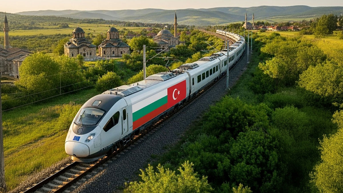 Türkiye ile Bulgaristan, yeni YHT tren hattıyla birleşiyor! AB finansmanıyla inşa edilecek