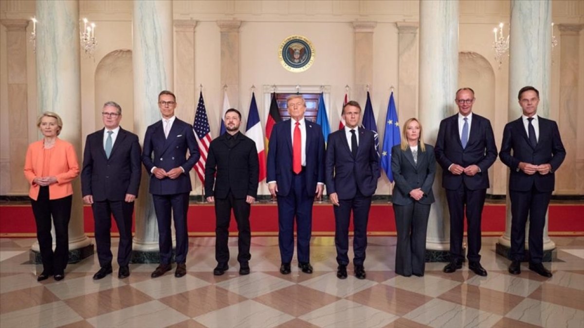 Avrupa liderleri Ukrayna için ABD'ye gidiyor