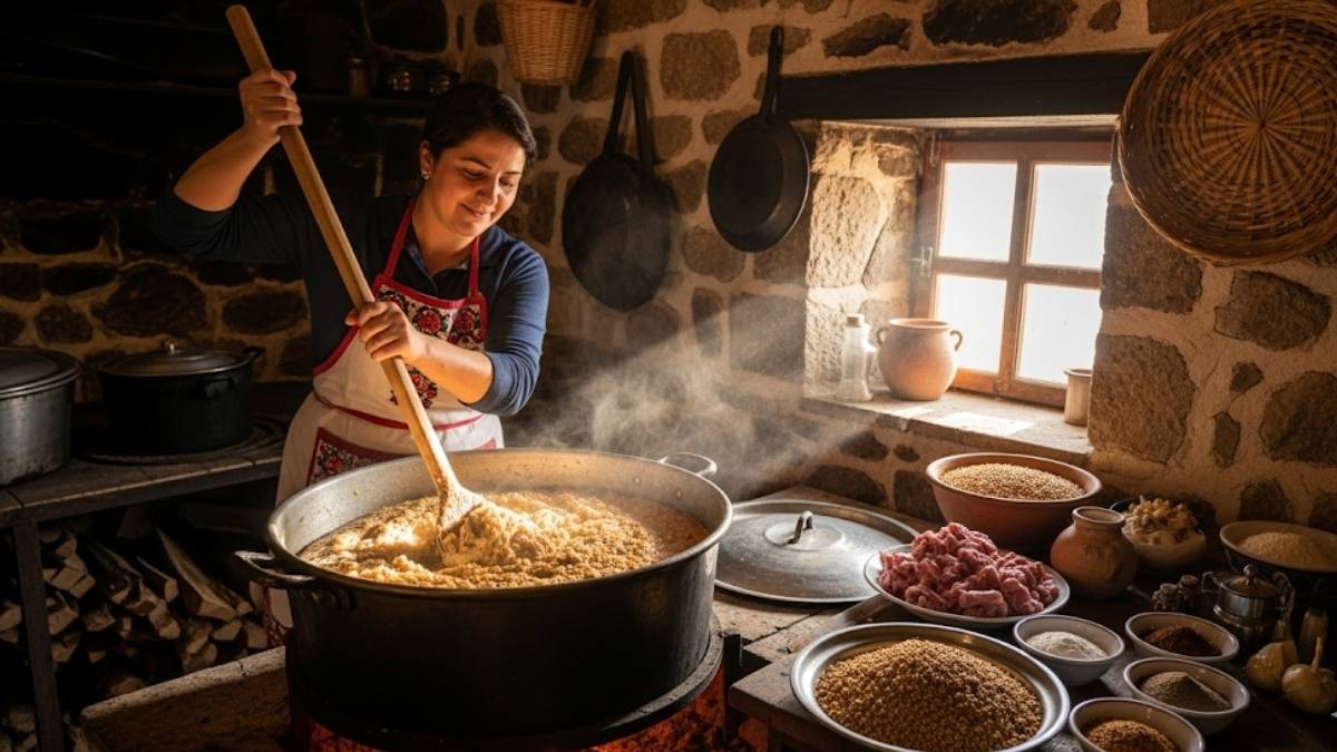 Düğün yemeği olarak biliniyor, tadıyla mest ediyor! Evde kolaylıkla yapabilirisiniz: İşte keşkek yapımı tarifi
