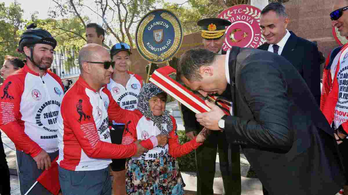 Bornova’da 9 Eylül coşkusu ve hüzün bir arada