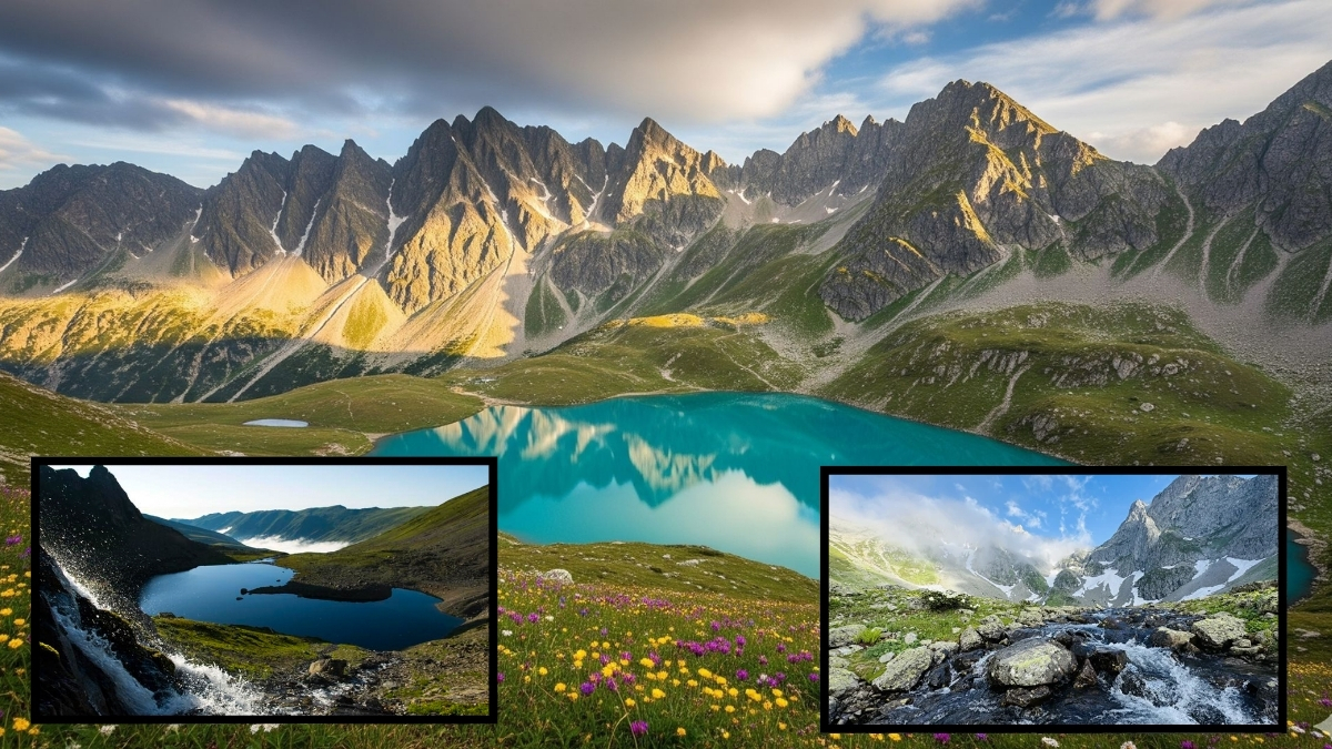 Kaçkarların zirvesinde saklanmış bir doğa harikası! Gökyüzüyle yeryüzünün birleştiği yer: Avusor Yaylası ve Gölü keşfedin!