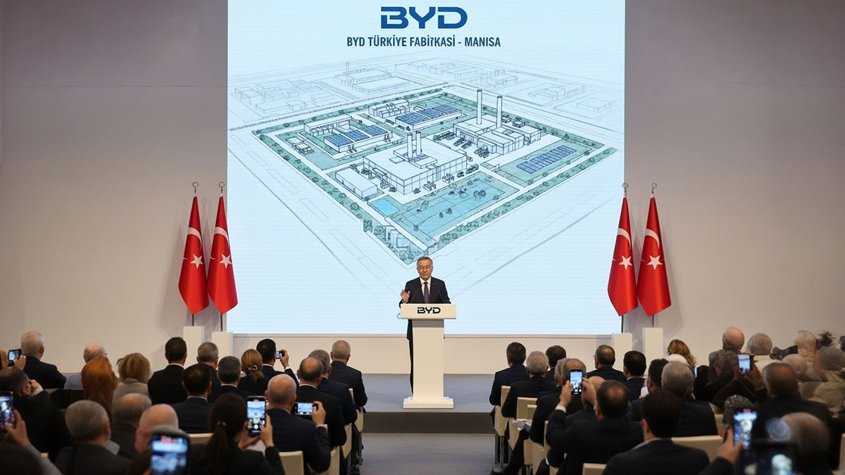 BYD, Türkiye'deki yatırımına başlıyor! İşte fabrikanın açılış tarihi