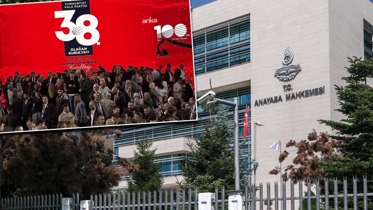 AYM'den CHP Kurultayı davasına ret: Dava 4 Kasım'da başlıyor