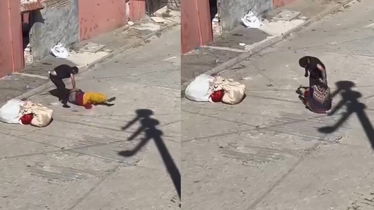 Kadına şiddet bitmiyor! Eşini sokak ortasında bayılıncaya kadar darp etti