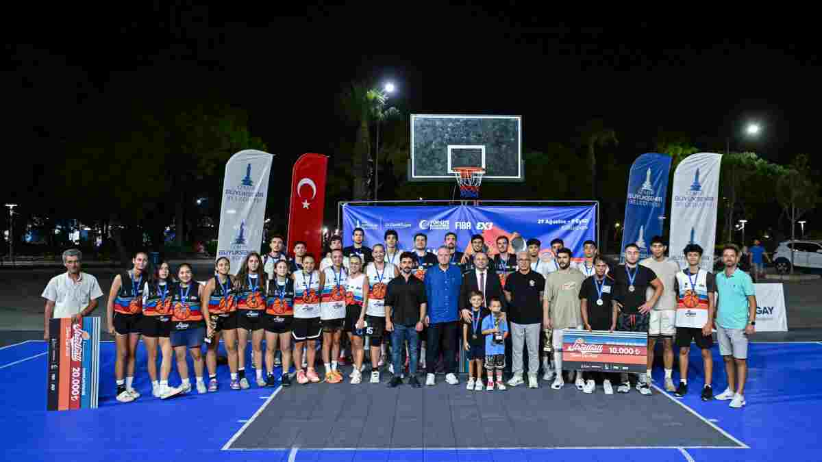 3x3 Streetball İzmir Cup 2025’te ödüller sahiplerini buldu
