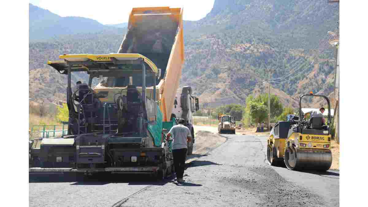 Sarıcakaya’da yol konforu artıyor