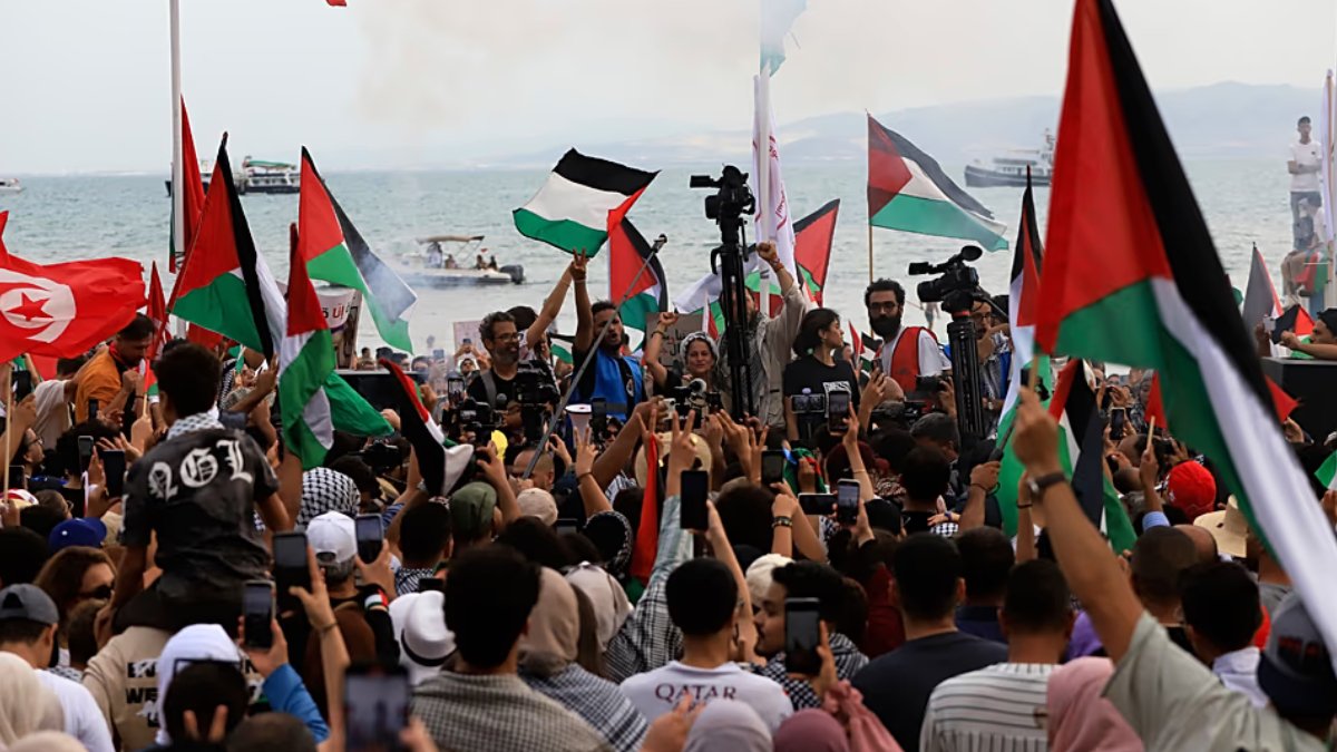 Küresel Sumud Filosu’na İtalya’dan katılacak tekneler Akdeniz’e açıldı