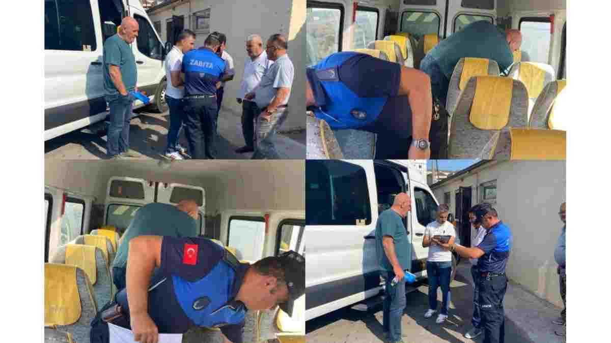 Kdz. Ereğli Belediyesi, okul servislerini denetliyor