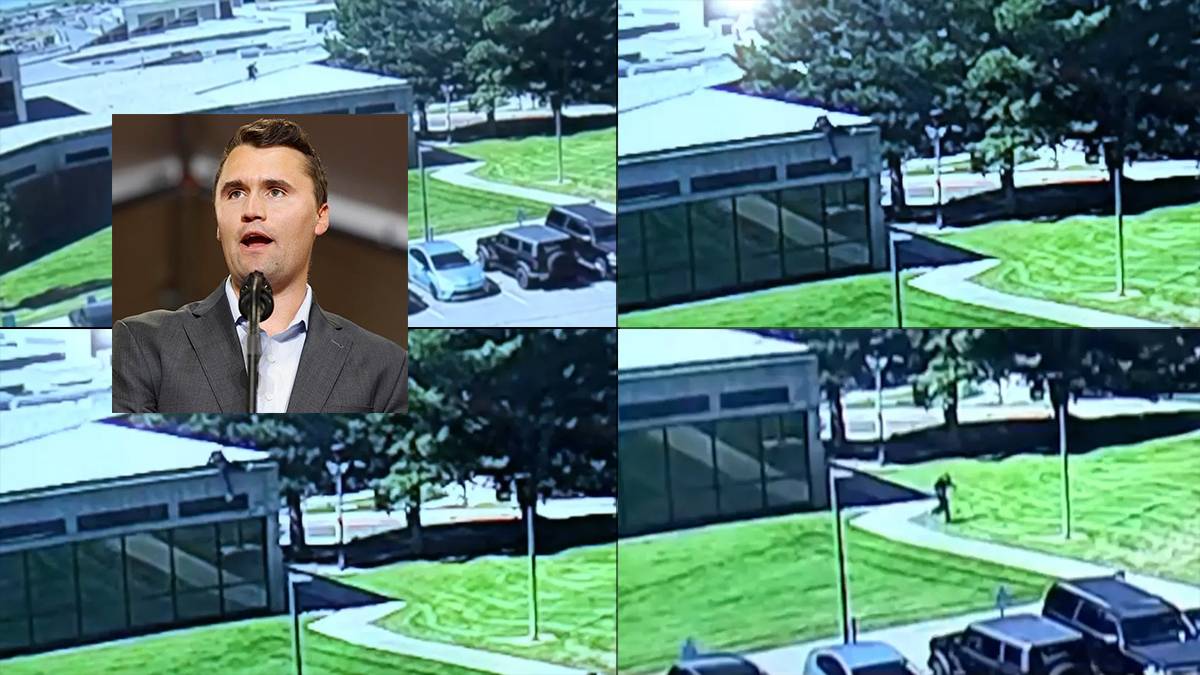 Charlie Kirk suikastından aranan şüphelinin kaçış görüntüsü yayınlandı