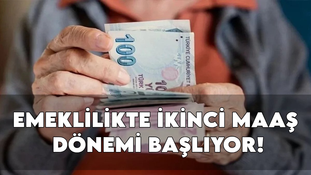 Emeklilikte ikinci maaş dönemi başlıyor: Kadınlarda 58, erkeklerde 60 yaşta emeklilik! Başvurular 3 ay sonra