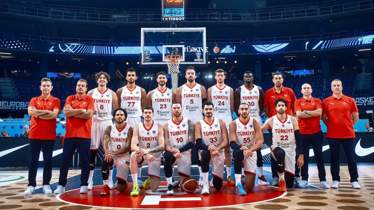 A Milli Erkek Basketbol Takımı final için parkede: Rakip Yunanistan