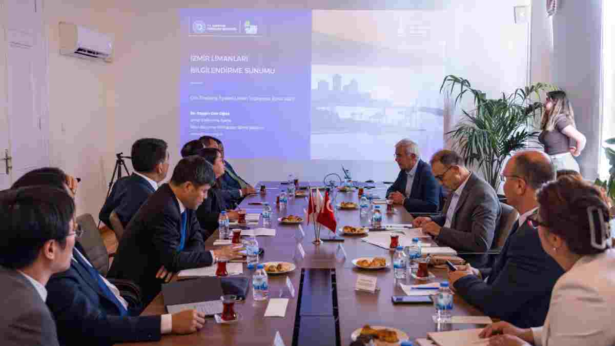 İzmir ile Çin deniz ulaşımında  iş birliği yapacak