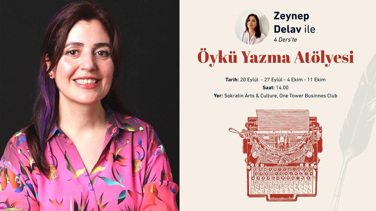 Zeynep Delav’dan Ankara’da öykü atölyesi