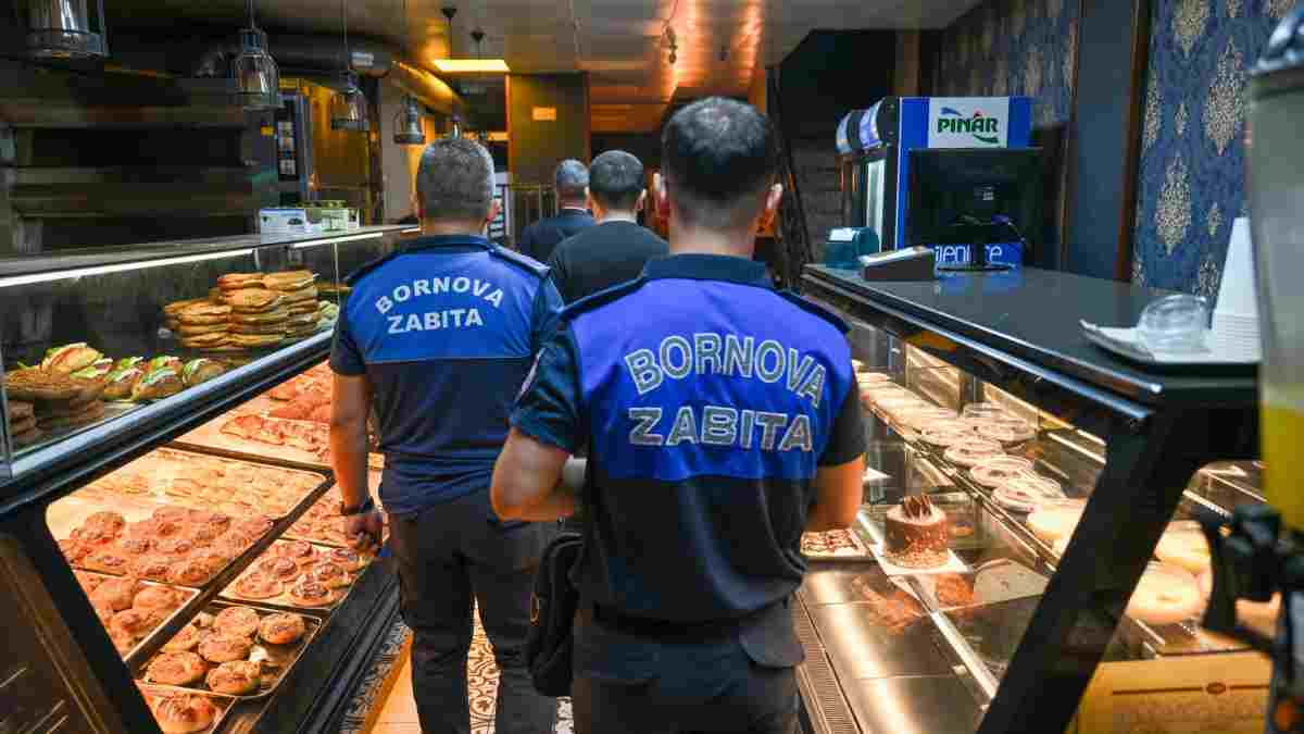 Bornova’da fırınlara sabaha karşı denetim