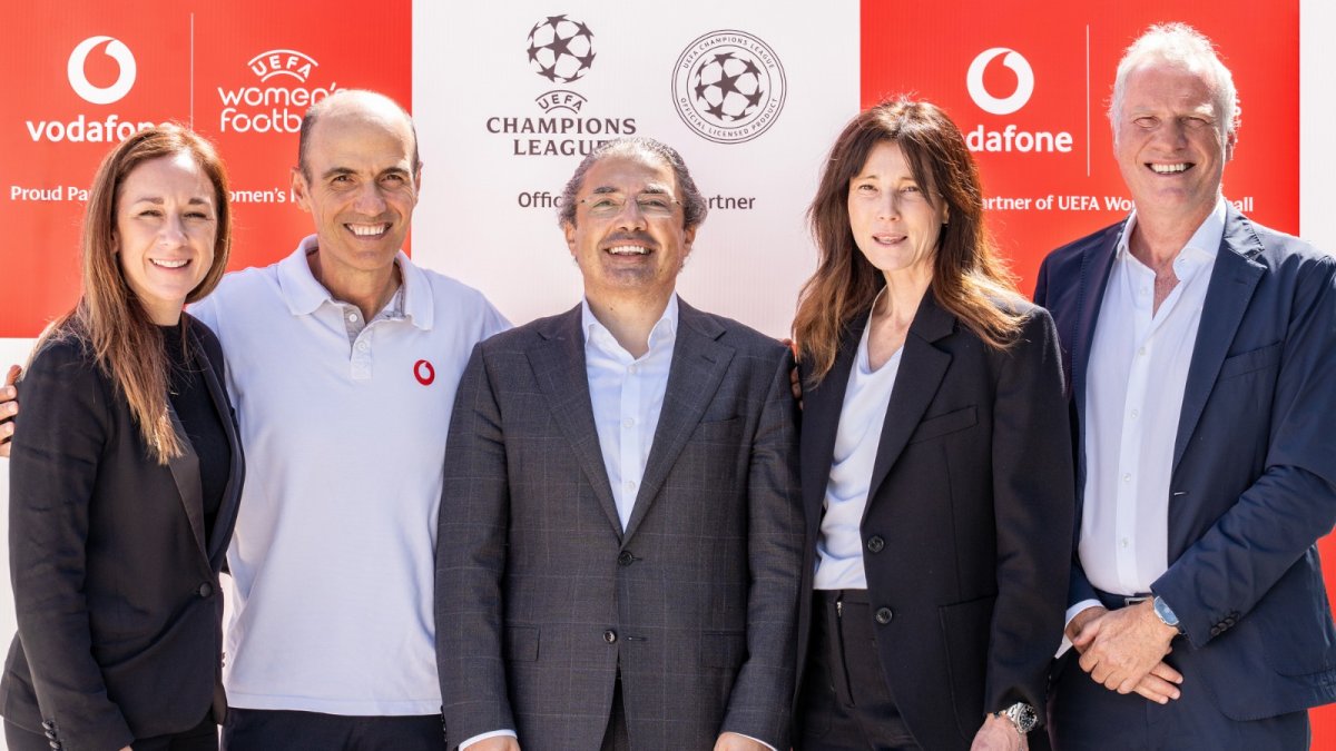 Vodafone, Şampiyonlar Ligi Ve UEFA Kadın Futbolu’nun sponsoru oldu