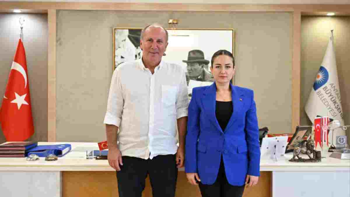 Muharrem İnce Başkan Vekili Özdemir’i ziyaret etti