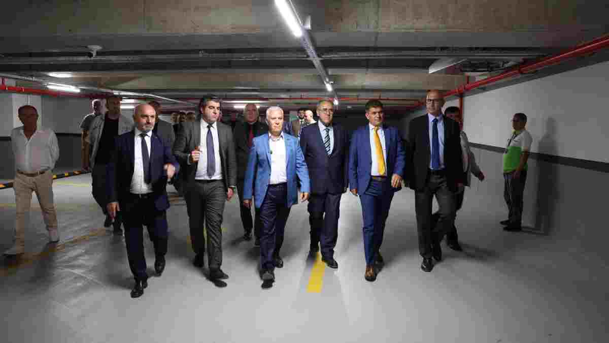 Hanlar bölgesi otoparkı nefes aldırdı