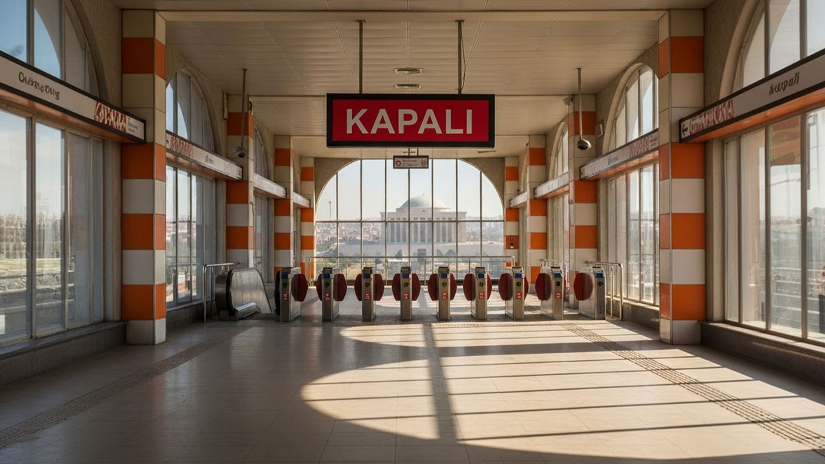 Ankaray'ın Anıtkabir'e çıkan o istasyonu kapatılıyor! Toplu taşımaya gitmeden önce kontrol edin