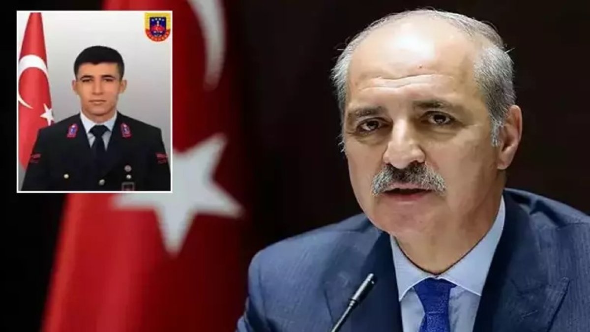 Kurtulmuş'tan şehit Uzman Çavuş Yeşil için taziye mesajı