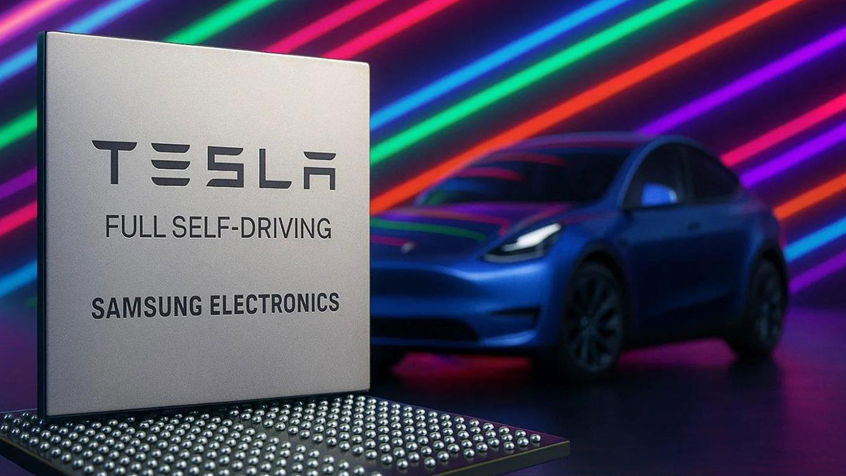 Tesla ile Samsung'dan dev anlaşma! Elon Musk: Fabrika evime yakındı