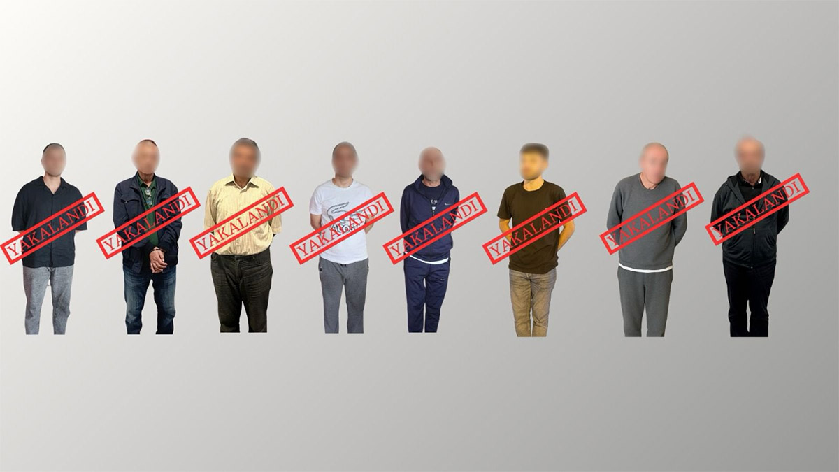 Kırmızı bültenle aranan 6 ve ulusal seviyede aranan 2 suçlu yakalandı