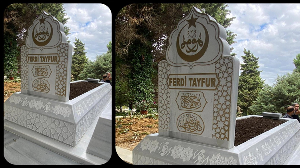 Devlet Bahçeli, Ferdi Tayfur'un kabrini yaptırdı