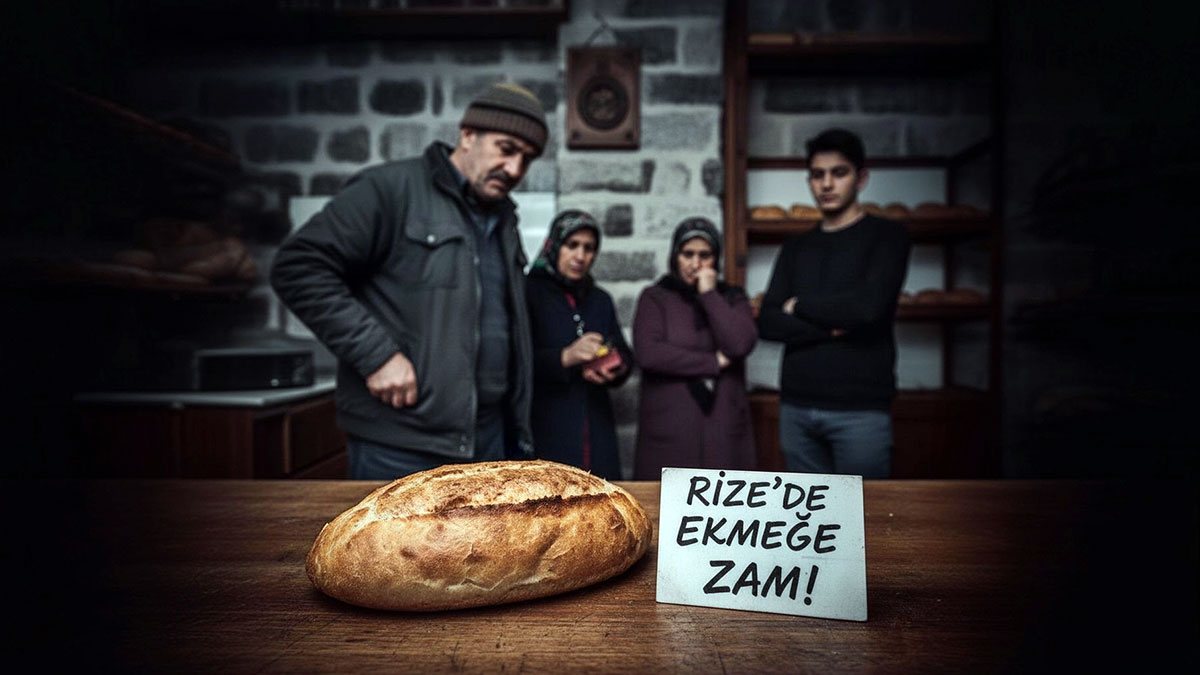 Rize'de ekmeğe zam şoku! Yeni fiyat tarifesi yürürlüğe girdi