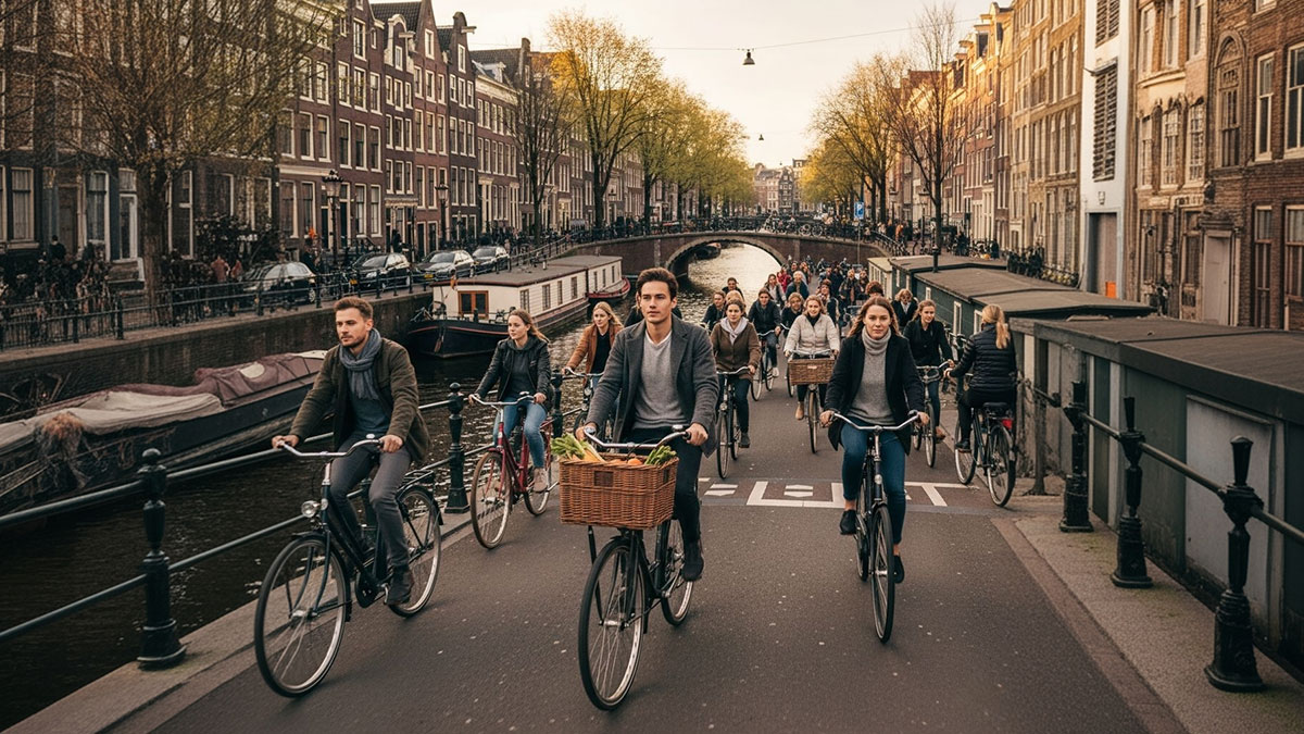 Hollanda'da neden bu kadar çok bisiklet var? Çocuk ölümlerinden doğan bisiklet kültürü