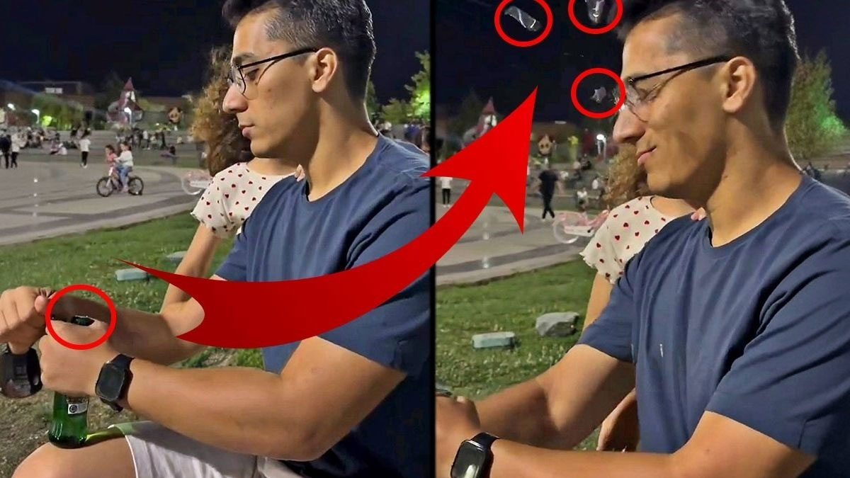 Sadece bir soda şişesi açacaktı ki... İşte o talihsiz an