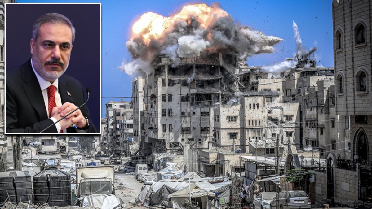 Fidan 'iki sebebi var' diyerek açıkladı: İsrail yayılmacılık peşinde