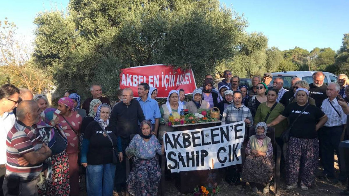 Akbelen’de zeytin ağaçlarının kesimine direnenlere gözaltı