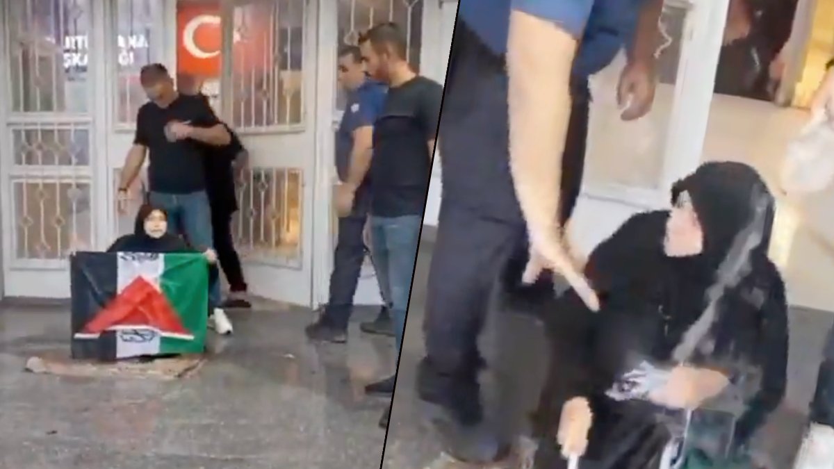 Gazze eylemine müdahale eden 3 polis görevden uzaklaştırıldı