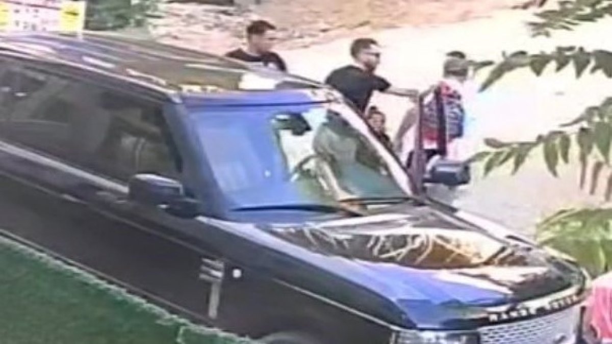 'Yavaş git' dedi saldırıya uğradı: Çocuklarının gözü önünde babaya tokat atan maganda yakalandı