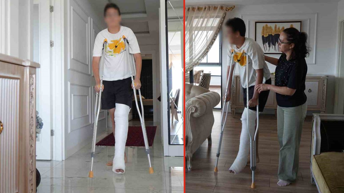 14 yaşındaki öğrenciye akran şiddeti: 'Başıma poşet geçirmeye çalışırlarken ayağım kırıldı'