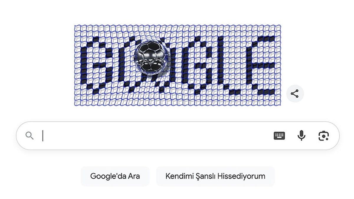 Google'dan Şampiyonlar Ligi’ne özel 'doodle'