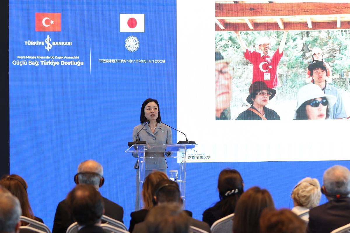Japon Prenses Mikasa'dan “Türkiye Dostluğu” konferansı