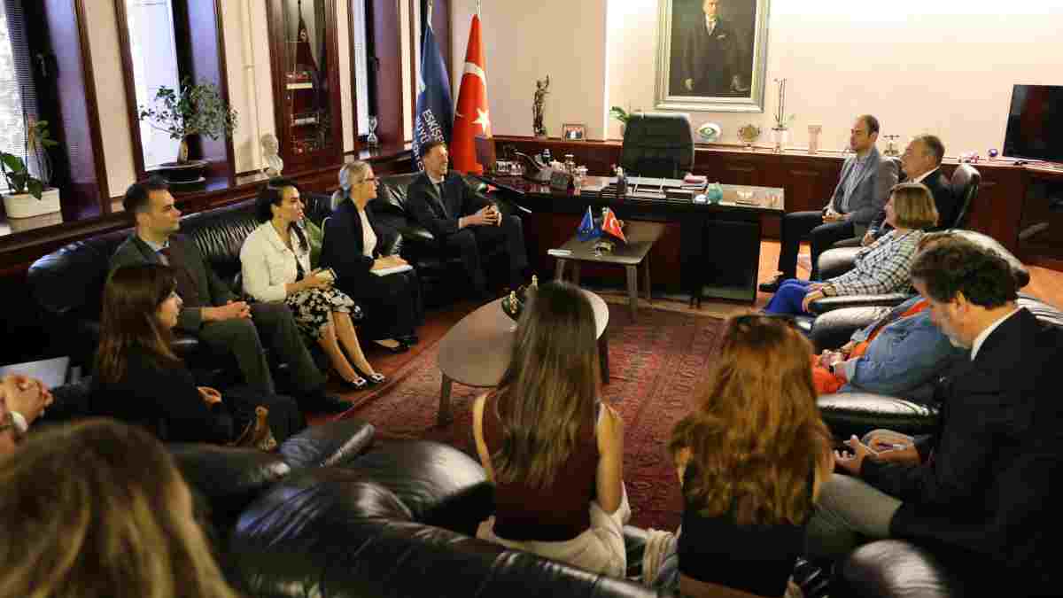 Avrupa Birliği heyetinden Ünlüce’ye ziyaret