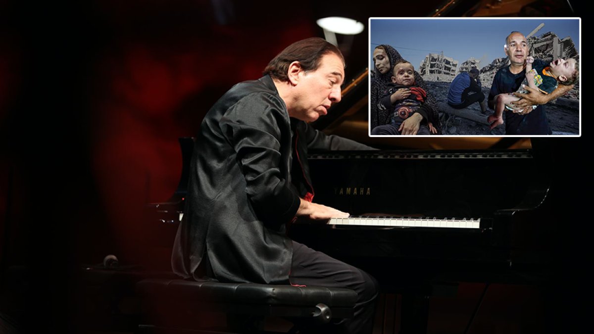 Fazıl Say’dan İsrail'e sert tepki: Müzik dünyası susmamalı
