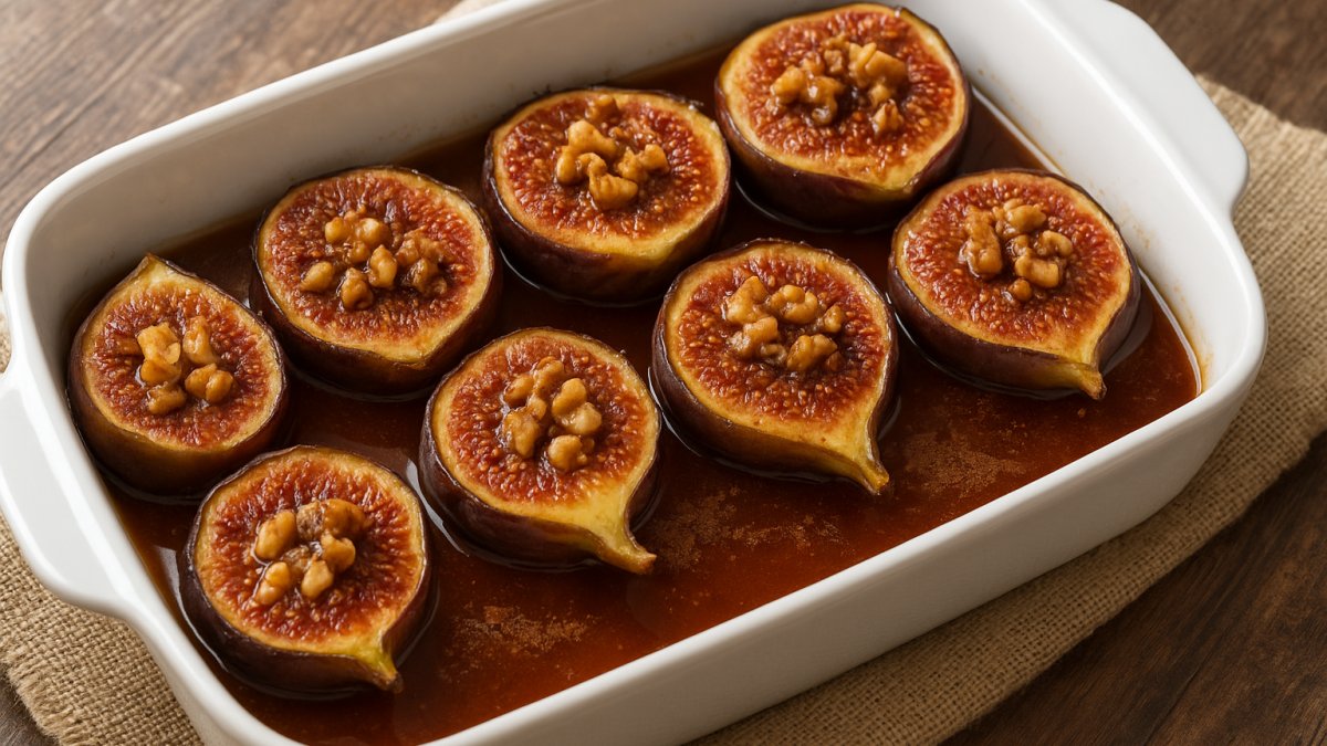 Mevsimi bitmeden mutlaka deneyin! Fırından çıktığı gibi biten o pratik incir tatlısı: Sadece 4malzeme yetiyor