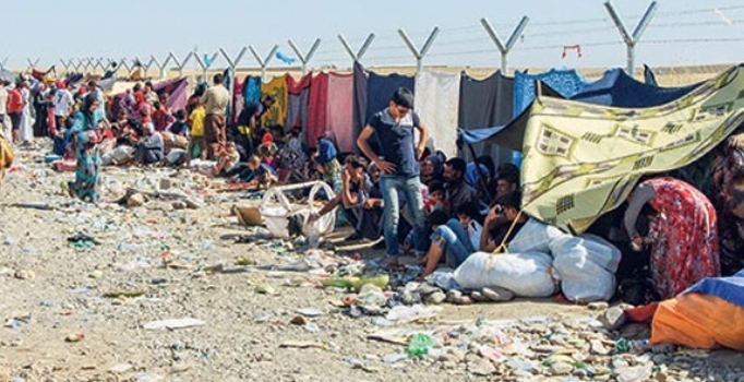 Irak'taki aşırı sıcaklar mültecileri olumsuz etkiliyor