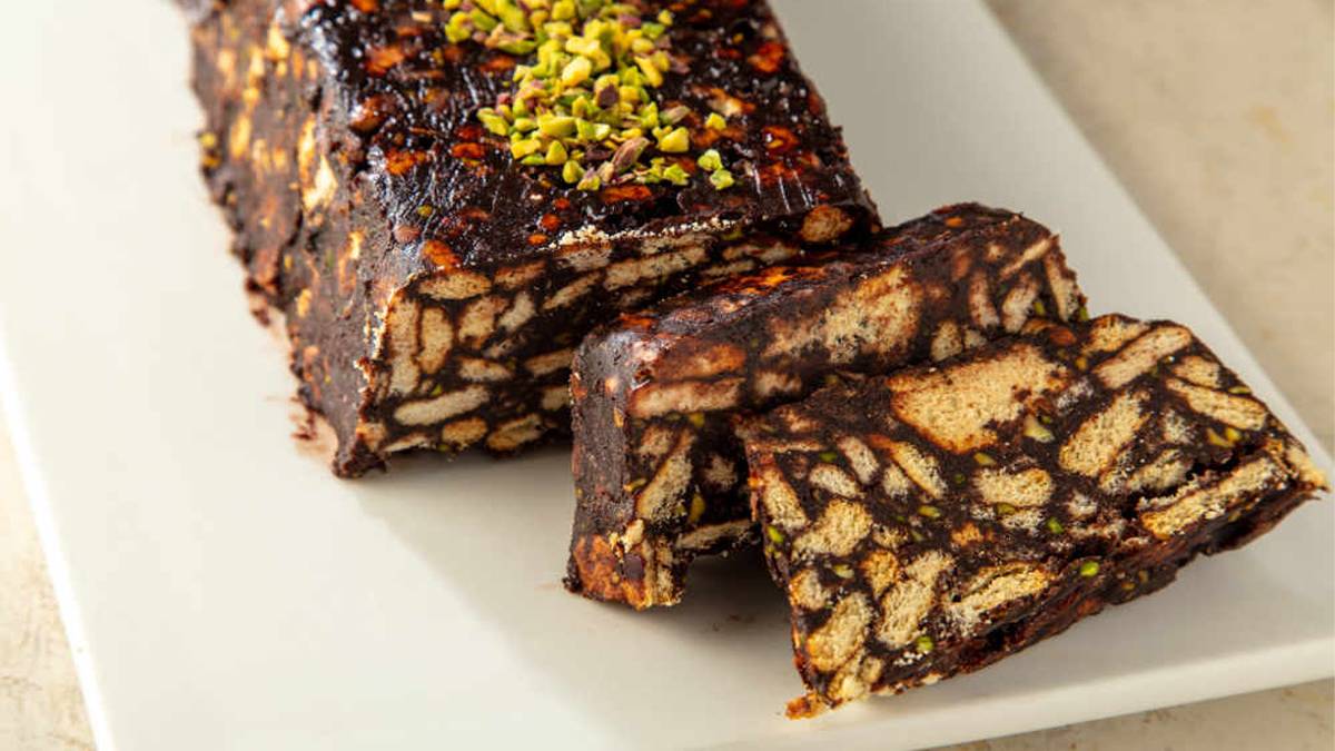 Hız rekoru kıran tatlı: 10 dakikada mozaik pasta! Misafir gelmeden hemen hazır