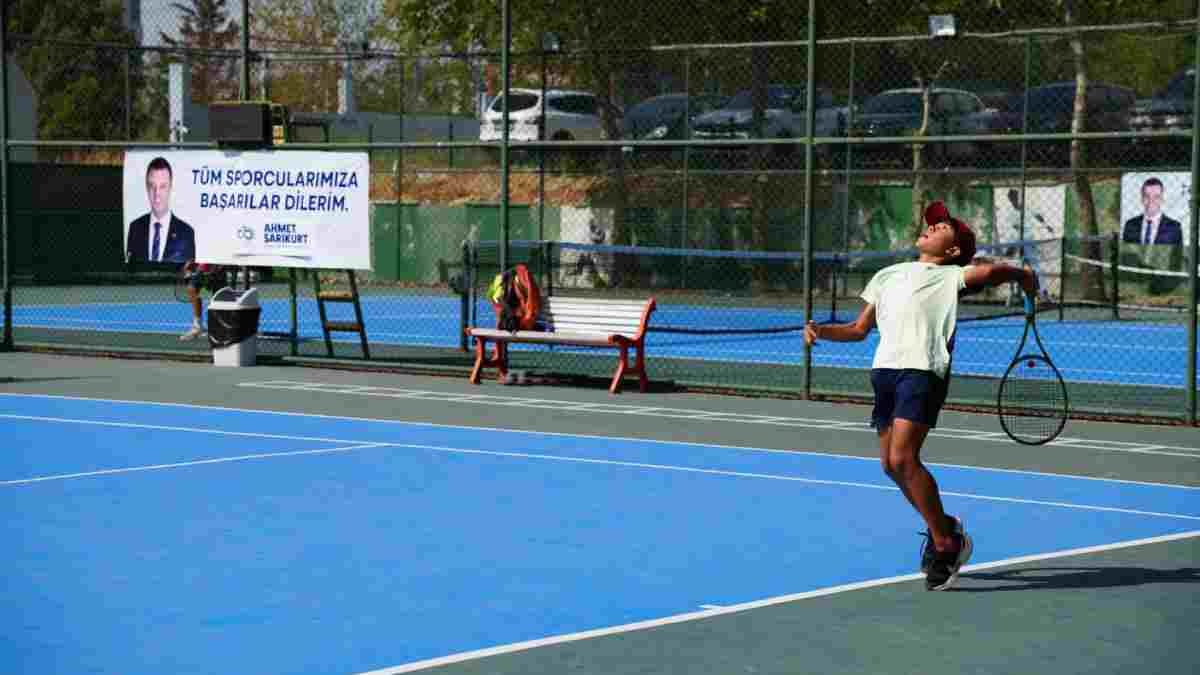 Çorlu’da tenis turnuvası heyecanı