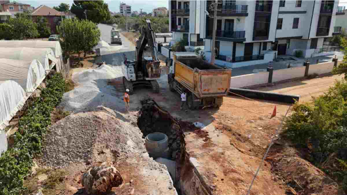 500 Milyon TL’lik kanalizasyon çalışmaları tüm hızıyla sürüyor