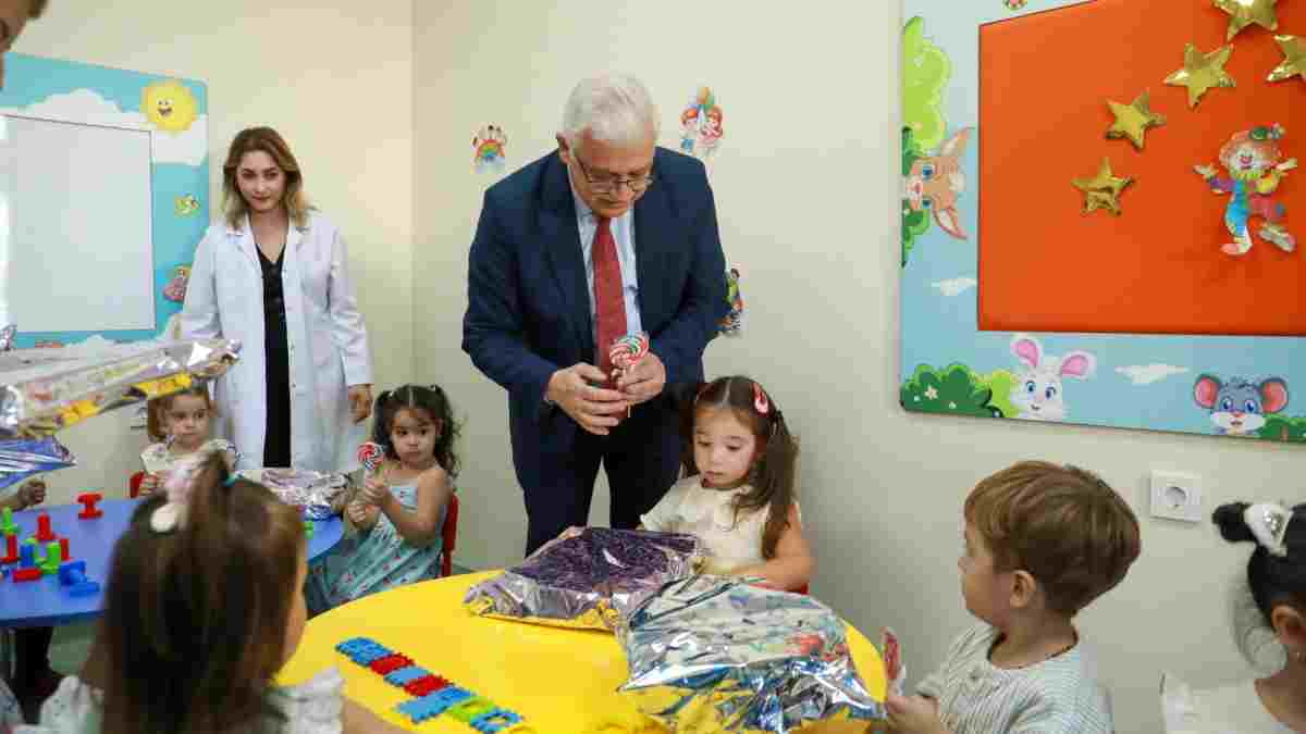 Burhaniye Belediyesi Nurten Aslan Çocuk Gündüz Bakımevi açıldı