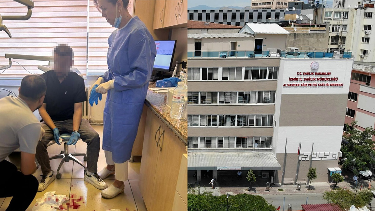 İzmir’de diş hekimine şiddet! Muayene sırasında hasta doktora saldırdı