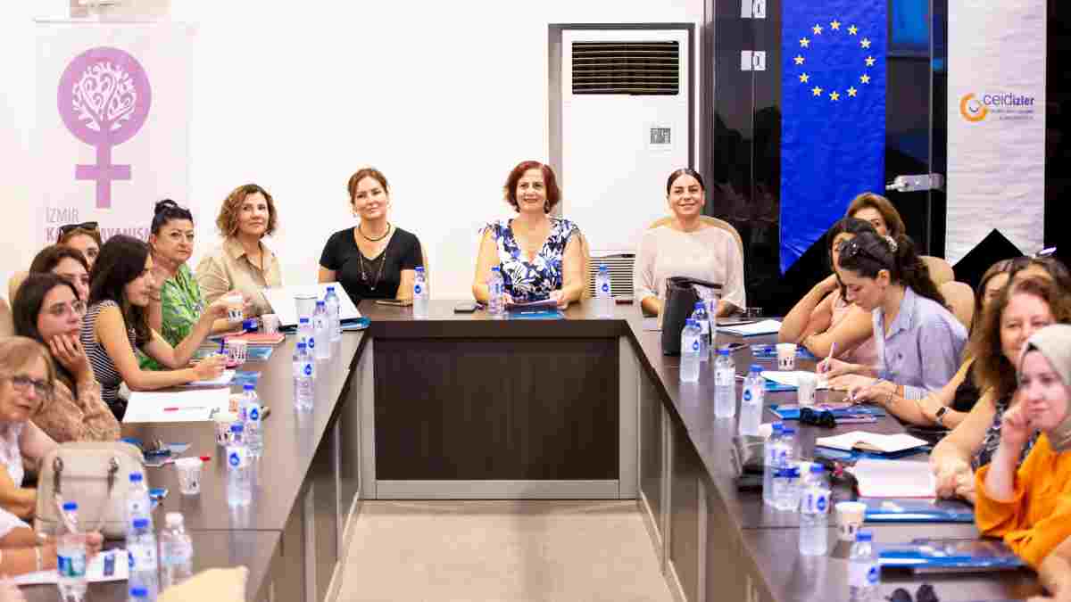 Kadına şiddete karşı Narlıdere’de dayanışma buluşması