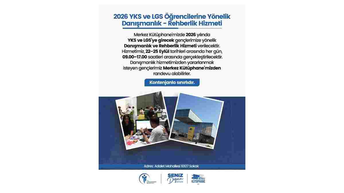 Merkezefendi Belediyesinden öğrencilere ücretsiz tercih rehberliği