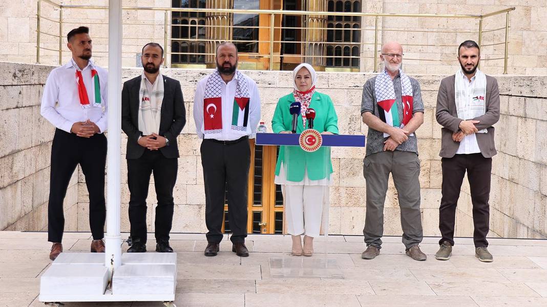 TBMM'de Sumud Filosu nöbeti! Gelecek Partili Sema Silkin Ün: Gazze’yi savunmak özgürlüğü savunmaktır